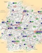 carte touristique Tarn et Garonne